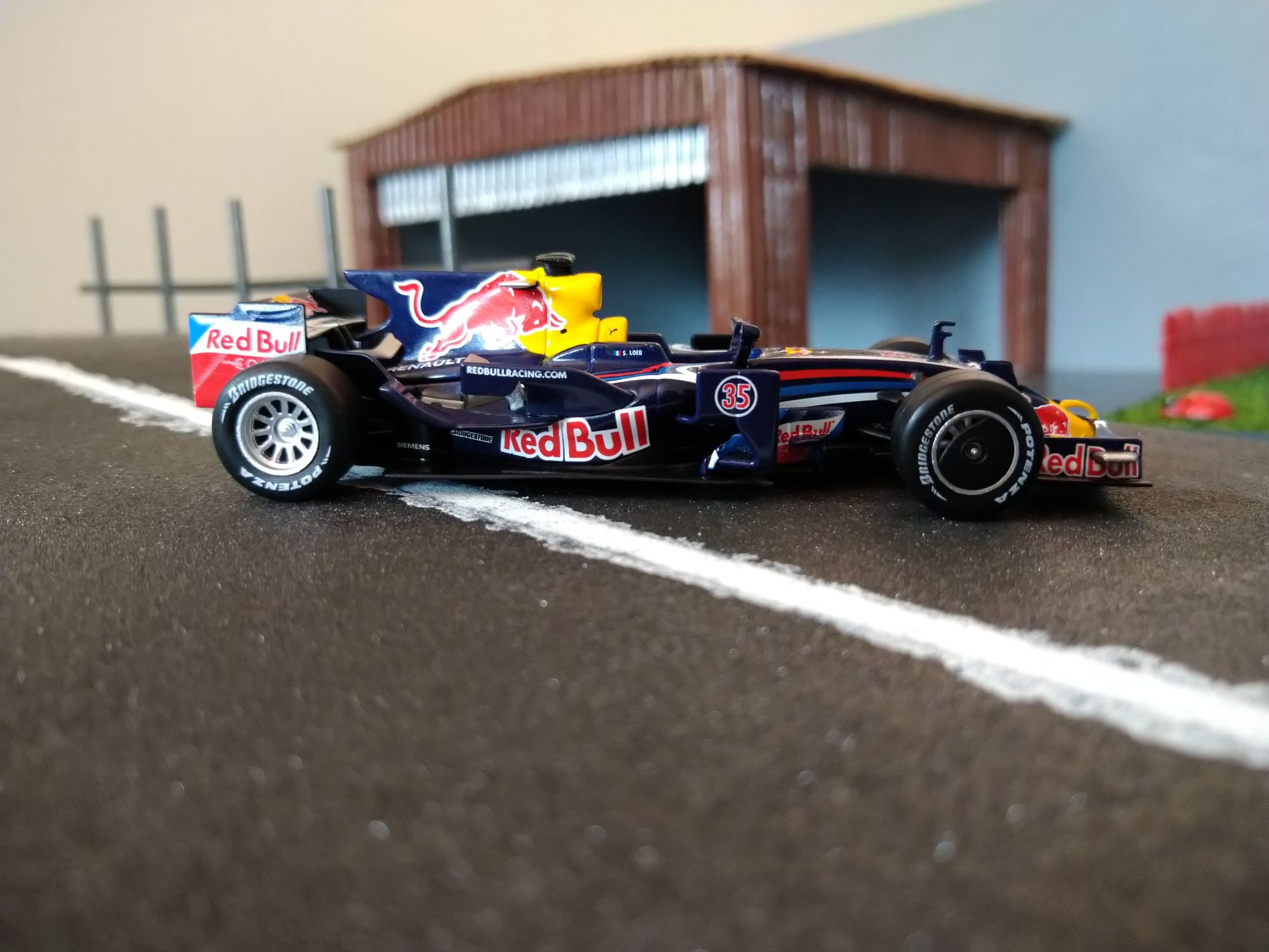 Red Bull F1 RB4 Renault - S.Loeb 1/43