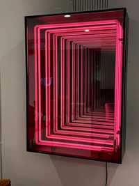 Espelhos Efeito Túnel Infinito 3D Infinity Mirror LED Personalizados