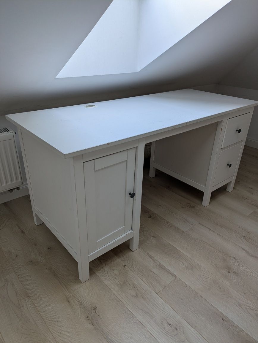 Biurko z szuflafami i szafką Ikea