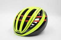 Kask rowerowy szosowy Abus Aventor neon yellow r.M 54-58cm