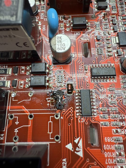 Ремонт плат керування газових котлів