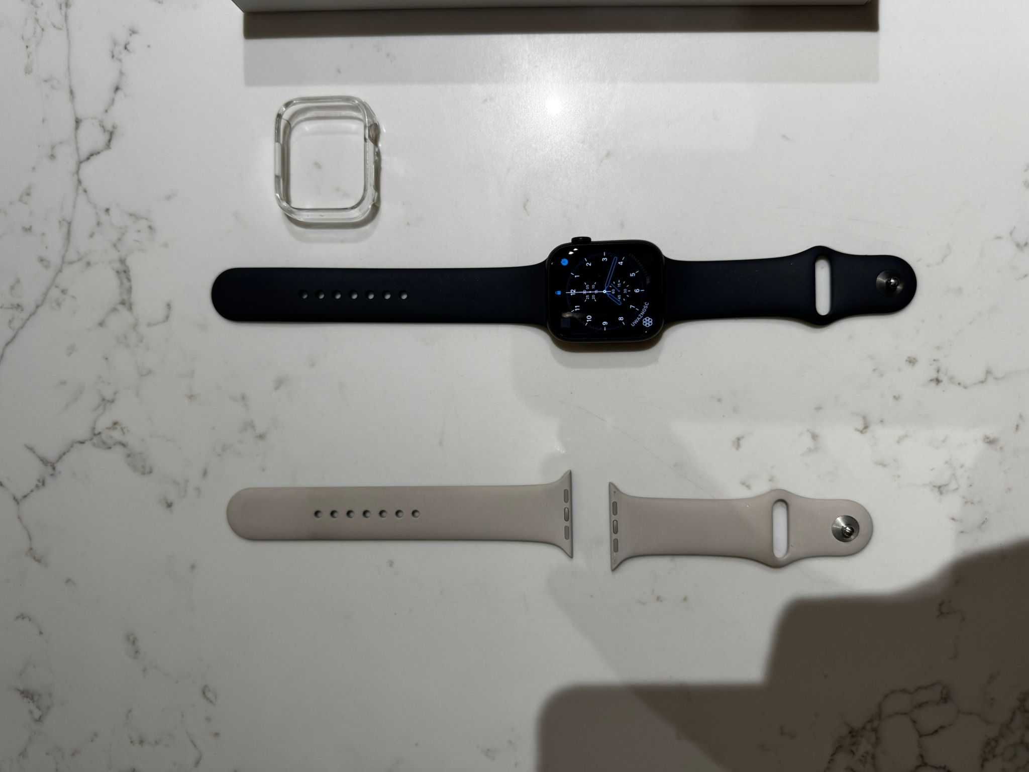 Sprzedam Apple Watch Series 9 GPS + Cellular 45mm Graphite - S/M Stal