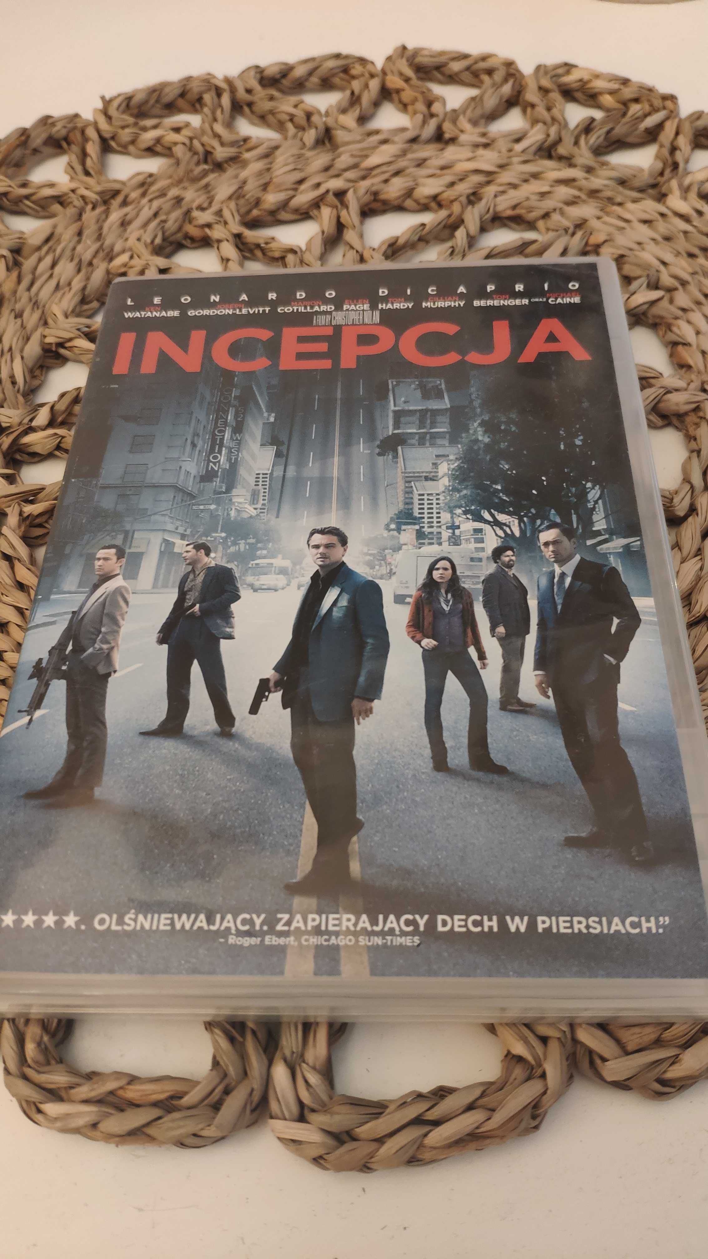 Incepcja dvd Leo Di Caprio