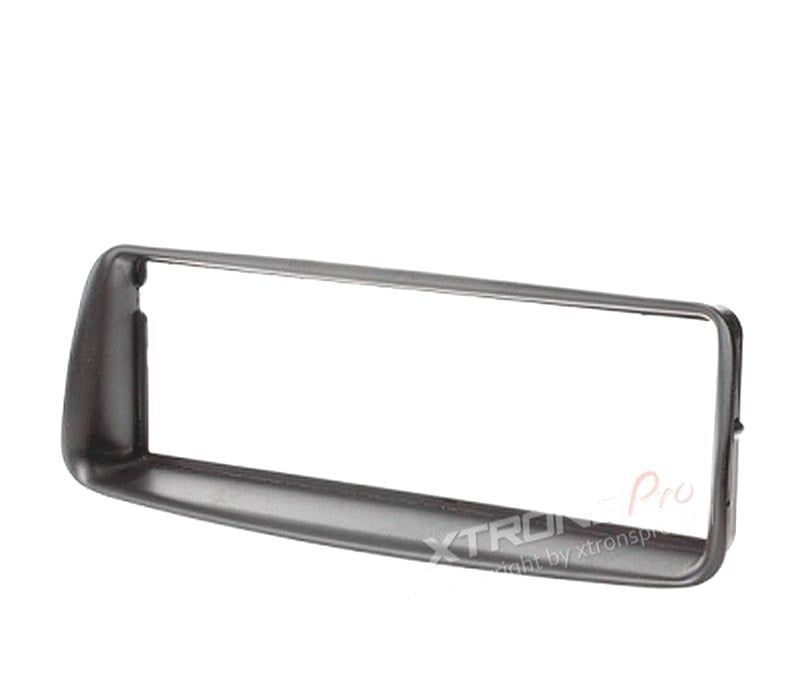 MOLDURA ADAPTADOR PRETO PARA RADIO 1-DIN PARA PEUGEOT 206