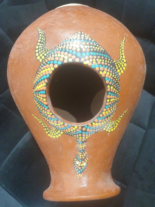 instrument muzyczny udu duże oryginalne gliniane