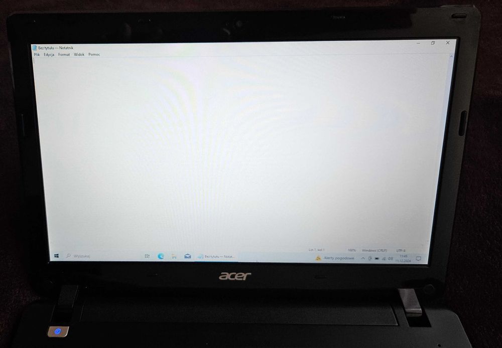 Laptop ACER Aspire V5-123 AMD E1-2100 4GB RAM/465GB dysk czarny 11,6"