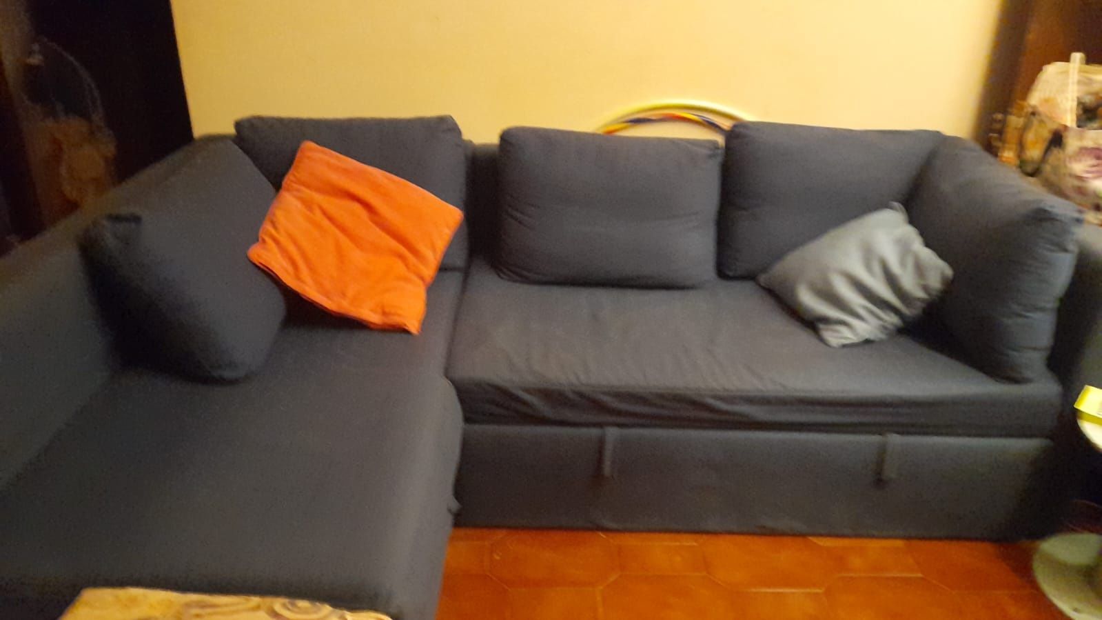 Sofa chezlong azul