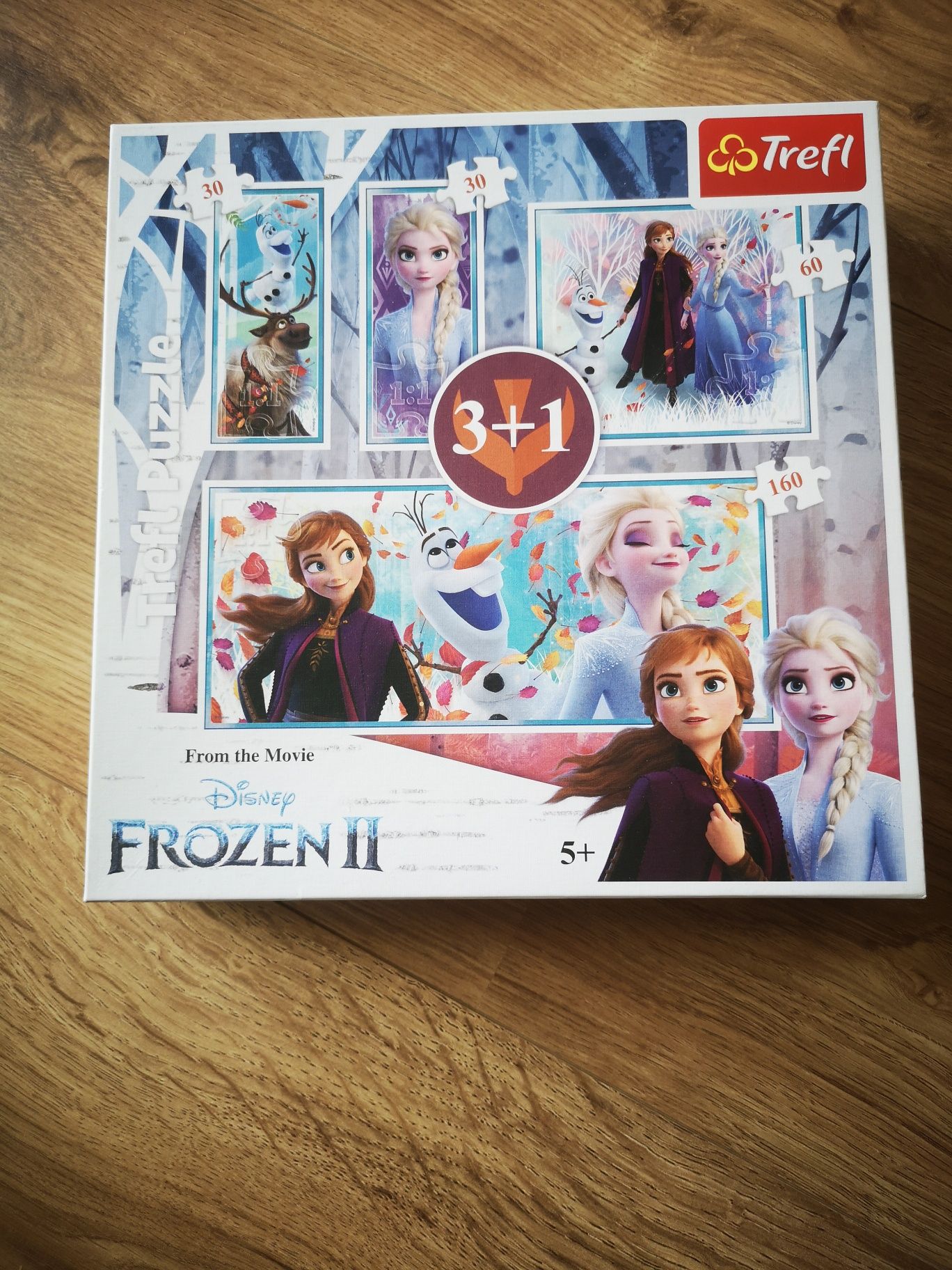 Puzzle Frozen Kraina Lodu 3 +1