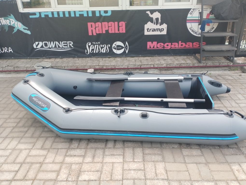 Надувний Моторний ПВХ Човен MEGABOAT МT-290 Двомісний Гребний Човен