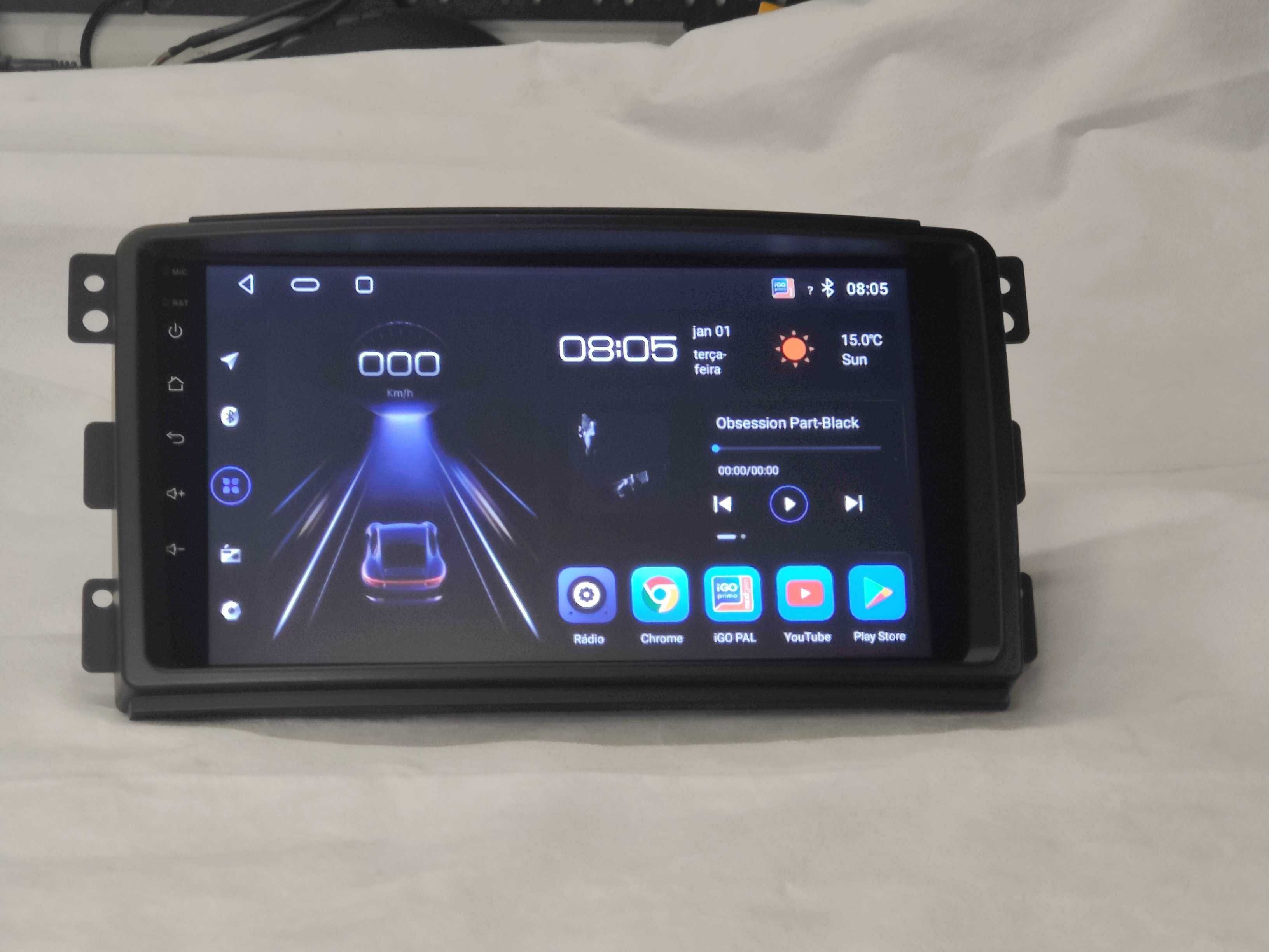 Rádio Android Smart Fortwo–2005 a 2010 •Wifi -GPS - Bluetooth + CÂMARA