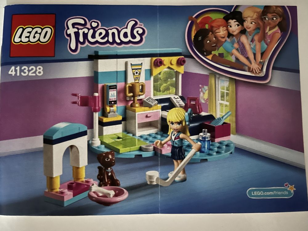 Lego Friends 41328. Кімната Стефані. Оригінал