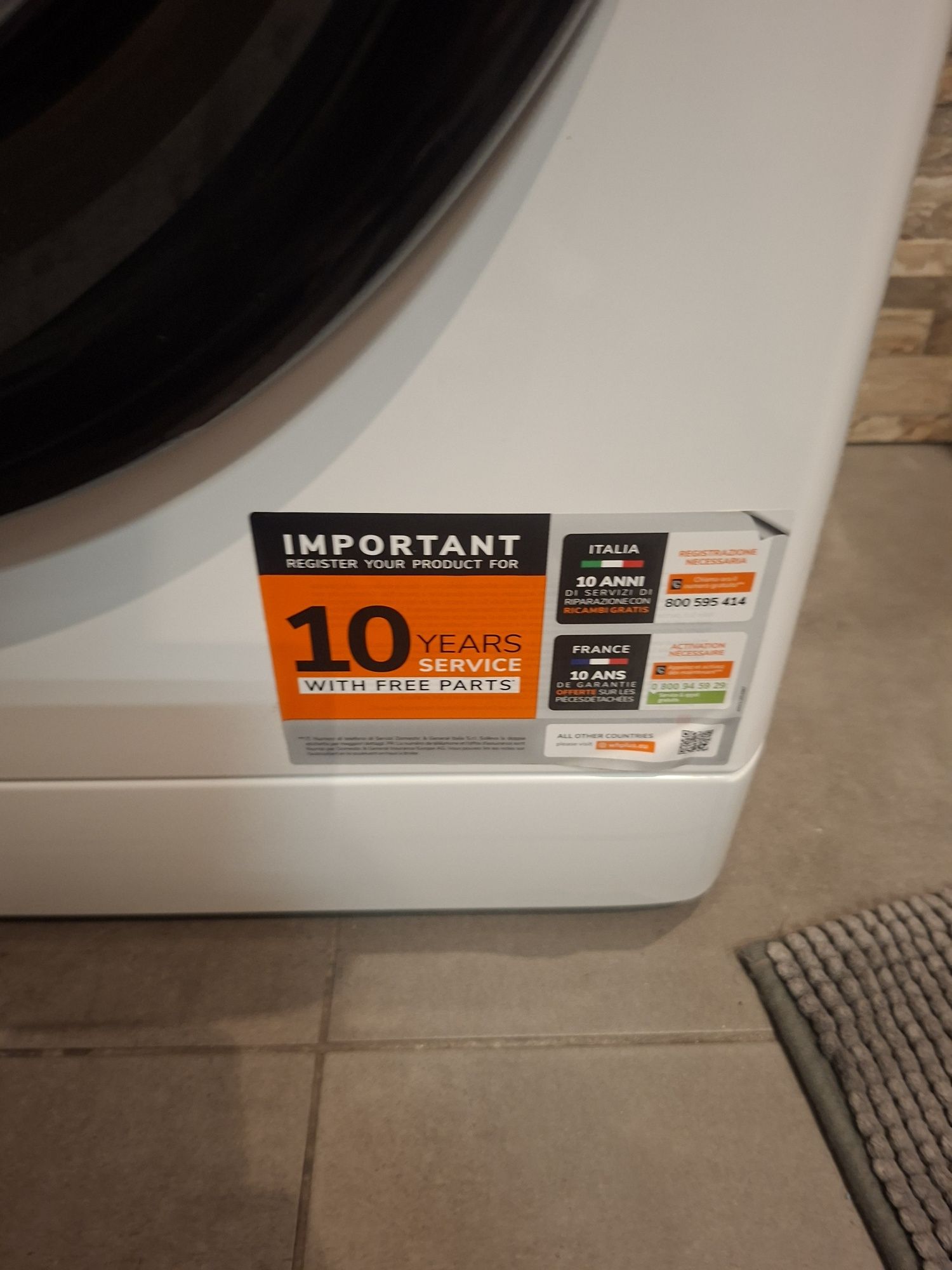 Pralka Whirlpool FFB8258BVPL 8kg Parowa