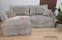 Narożnik WERA,  mały narożnik sofa, kanapa, hotelowa +GRATIS
