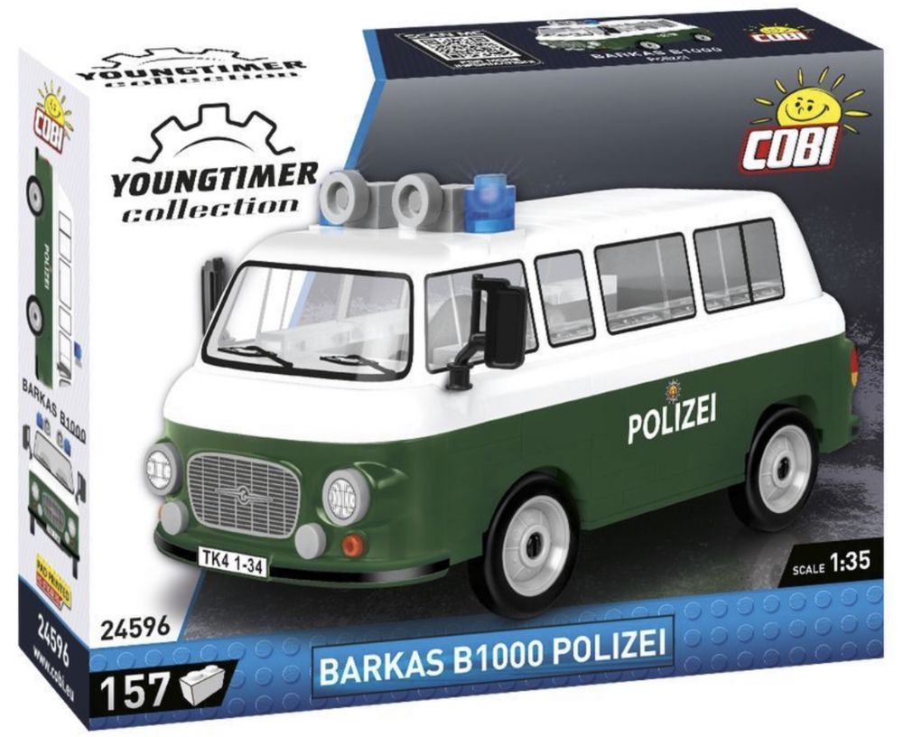 Klocki cobi 24596 Barkas B1000 Polizei