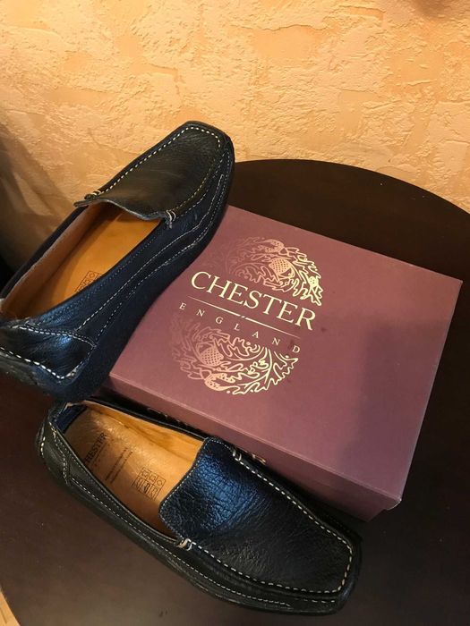 Женские кожаные мокасины CHESTER
