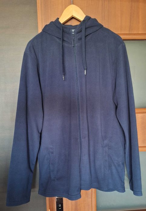 Bluza polarowa męska z kapturem Mountain Warehouse - rozmiar XL