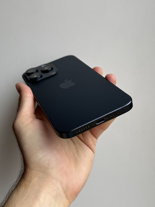 iPhone 15 Pro Max 256 Gb Blue Titanium Neverlock АКБ 89% Физ Сим