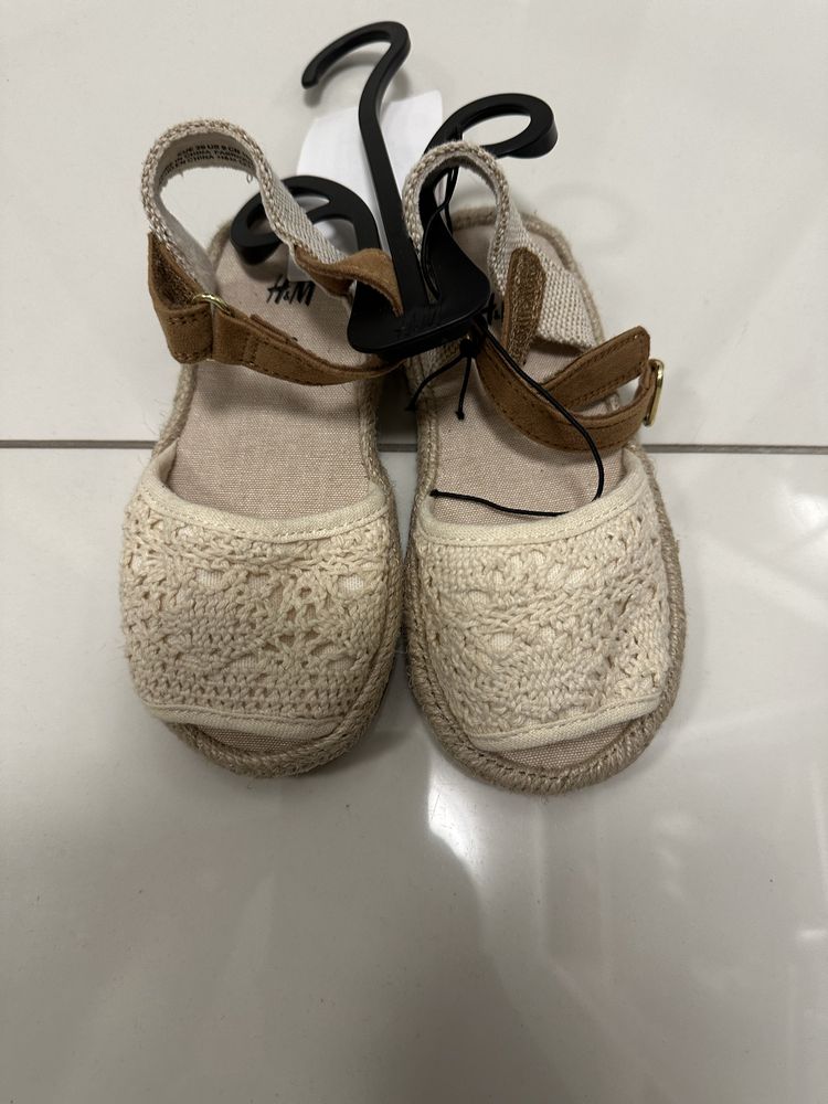 Sandalki h&m 26 nowe z metka