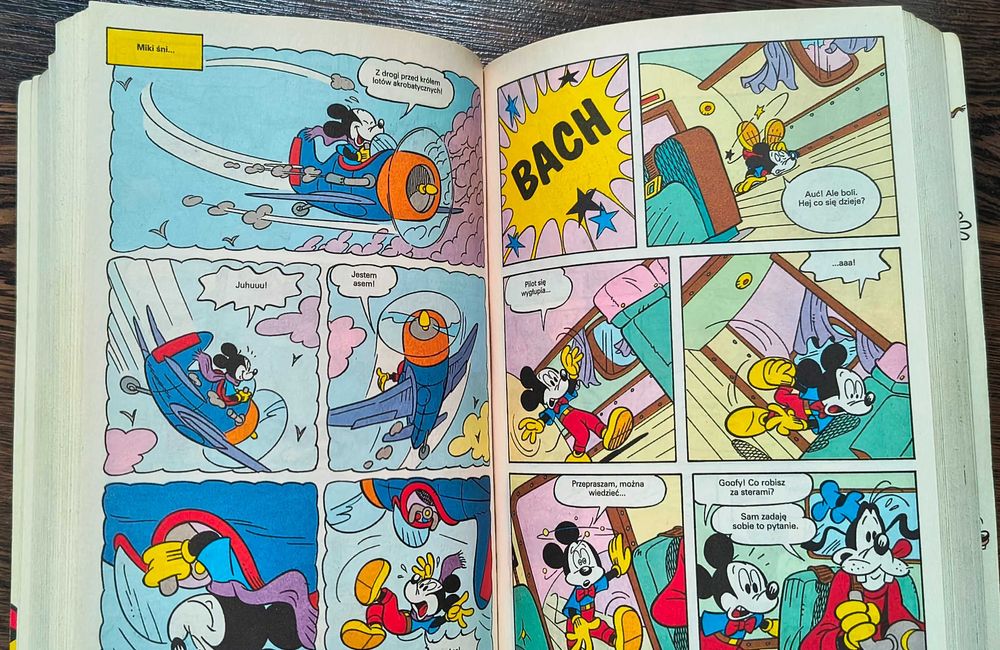 Komiks "Kaczor Donald - pogromca duchów"