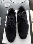 Lanetti buty 42 eleganckie nubuk czarne