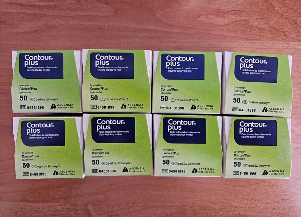 Paski contour plus - 8 opakowań