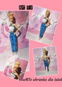 Komplet ubranek dla lalki Barbie