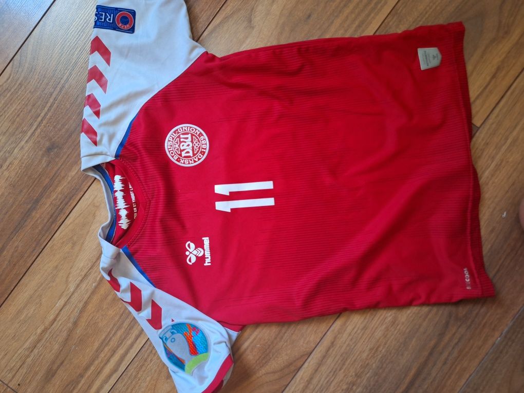 Koszulka sportowa chłopięca Danmark