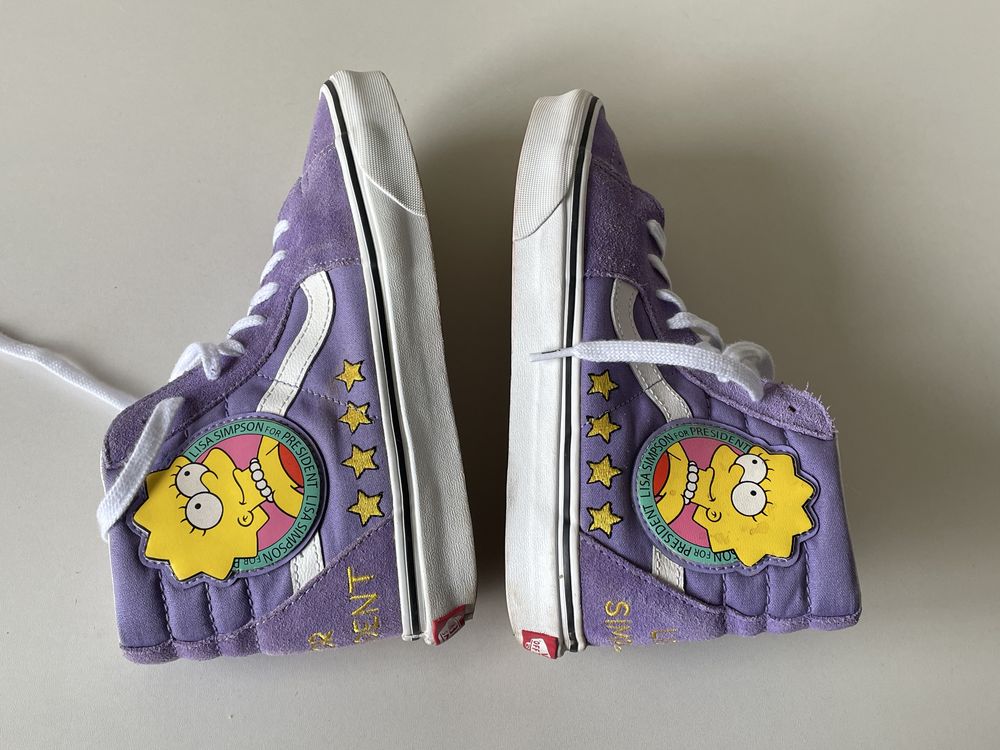 VANS Lisa Simpson for President Limited Edition кеди р. 38.5 ориг