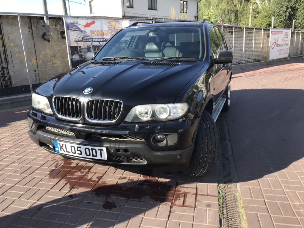 Запчасти BMW X5 разборка Е53 3.0d фара бампер редуктор крило