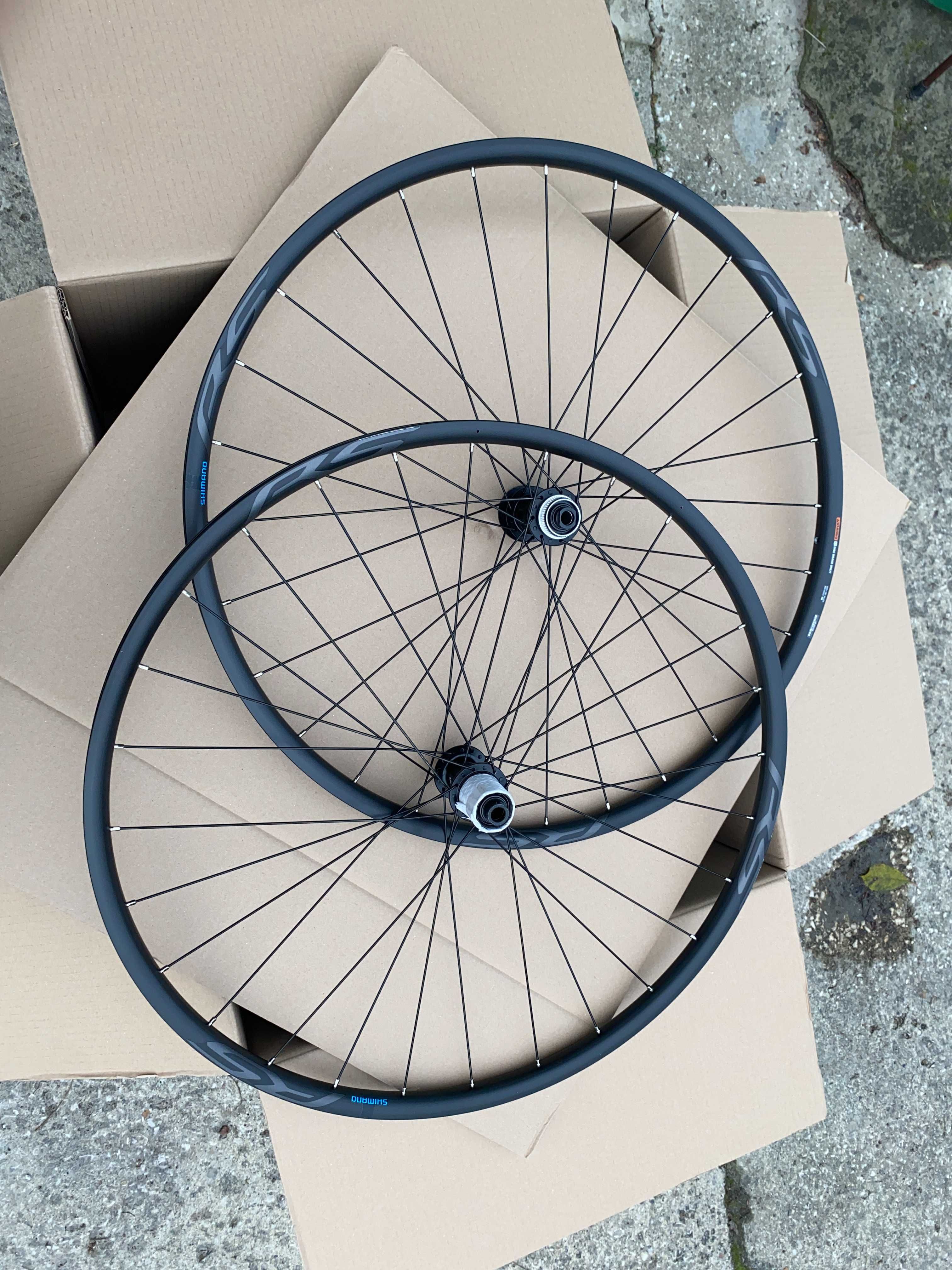 Koła szosowe gravelowe Shimano WH-RS171 DISC 100x12 / 142x12 28H nowe