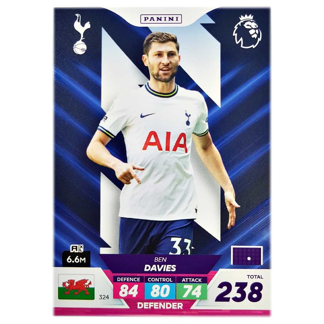 Karta Panini 324 Premier League 2023 Plus Ben Davies