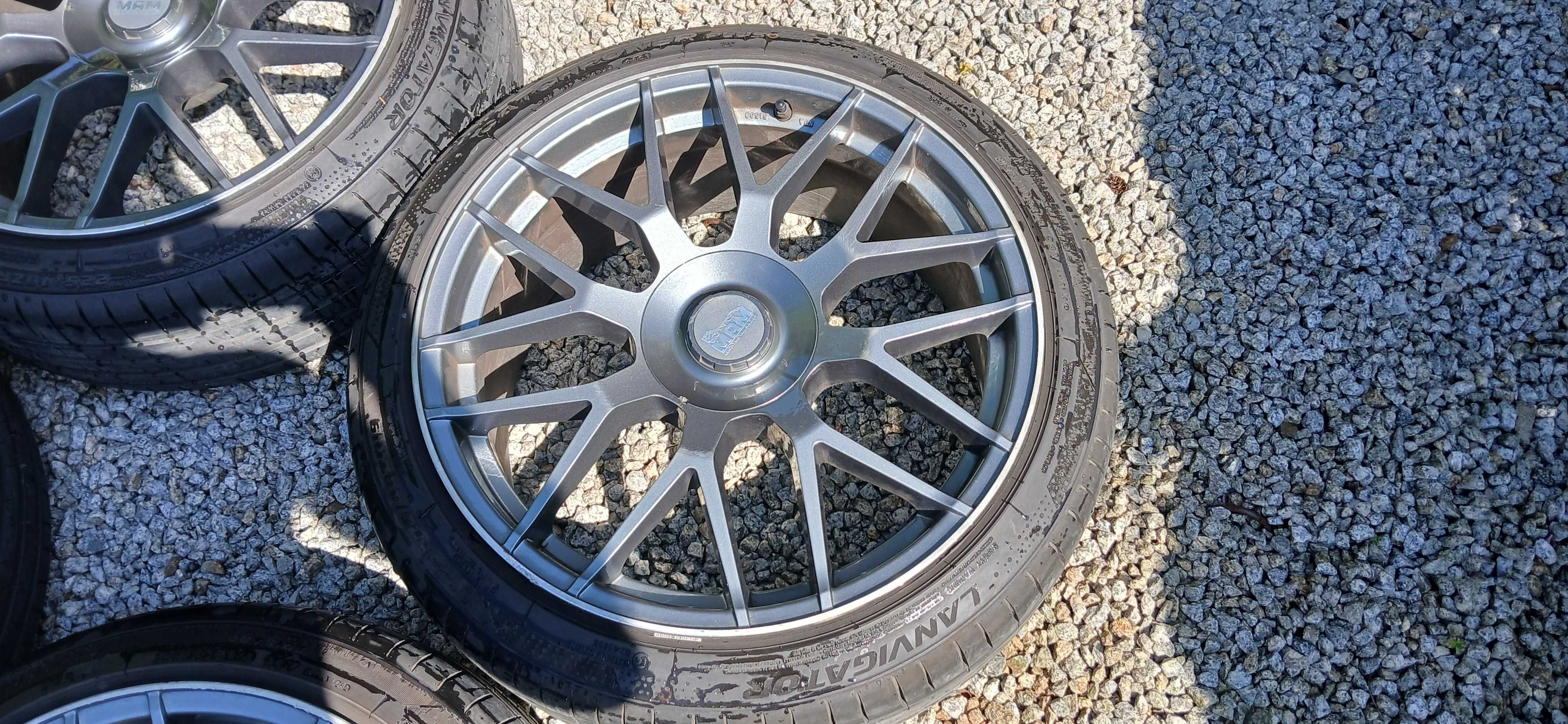 Alufelgi 19 MAM 5x112 Audi Vw Mercedes NOWE OPONY LETNIE 5X100