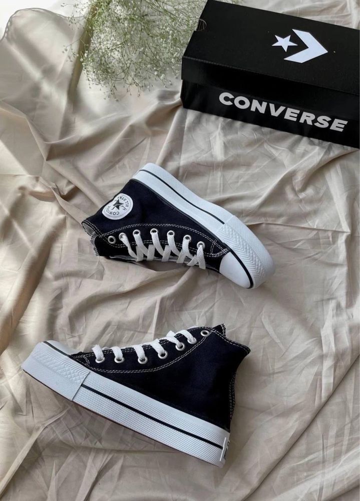 Конверс Олл стар Жіночі кеди на високій підошві Converse All star