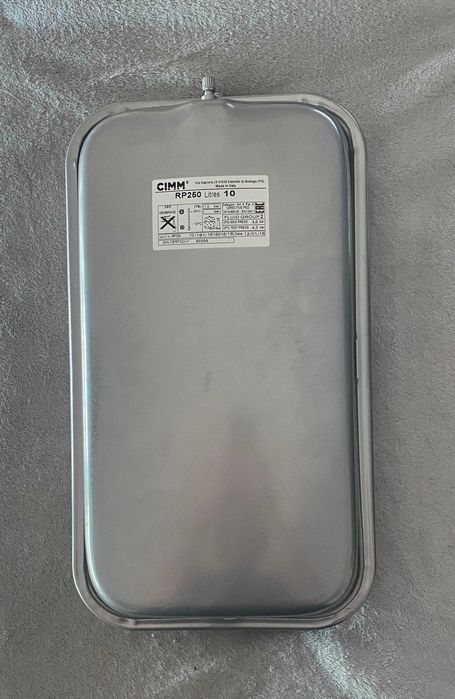 CIMM RP250 10l  płaskie naczynie wzbiorcze do instalacji grzewczych 3b
