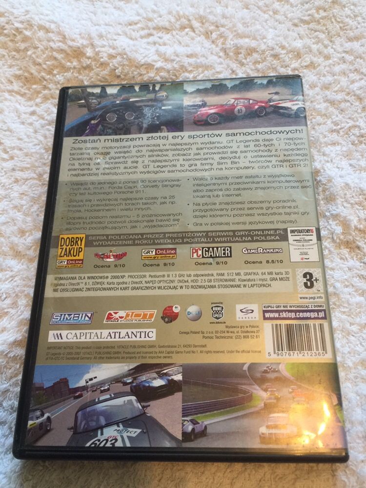 Gra nowa GT LEGENDS okazja colin nfs need for speed
