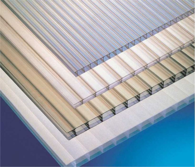 Poliwęglan komorowy 4, 6, 8, 10, 16, 20. Szary, Biały, Brąz, Bezbarwny