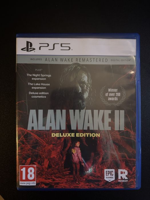 Alan Wake 2 Deluxe Edition PS5 jak nowa