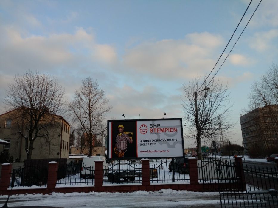 Tablice billboard, konstrukcje reklamowe, obsługa