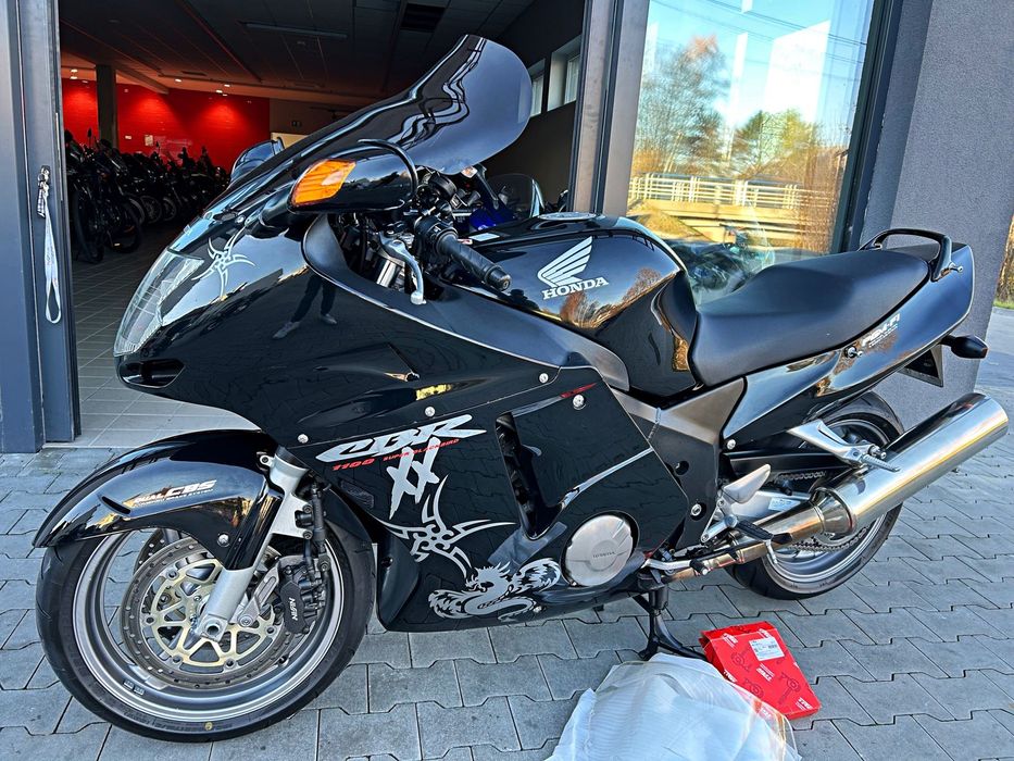 Honda CBR jak NOWA Honda cbr1100xx PO SERWISIE Bez wkładu 2004r. WZOROWY STAN !