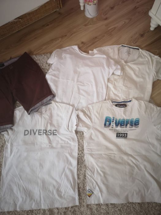 Koszulka Diverse t-shirt męski zestaw koszulek XL