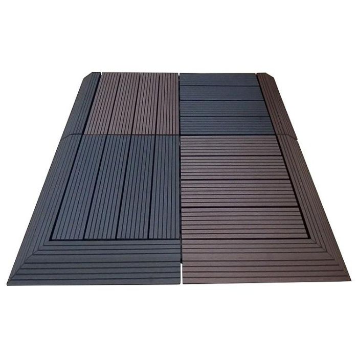 Panel tarasowy - 30 x 30 x 2,5 cm - kolor Miodowy Teak
