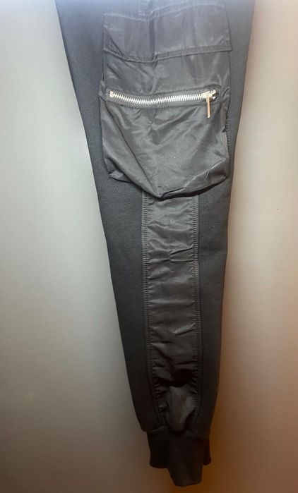 Карго тёплые брюки зима с карманами