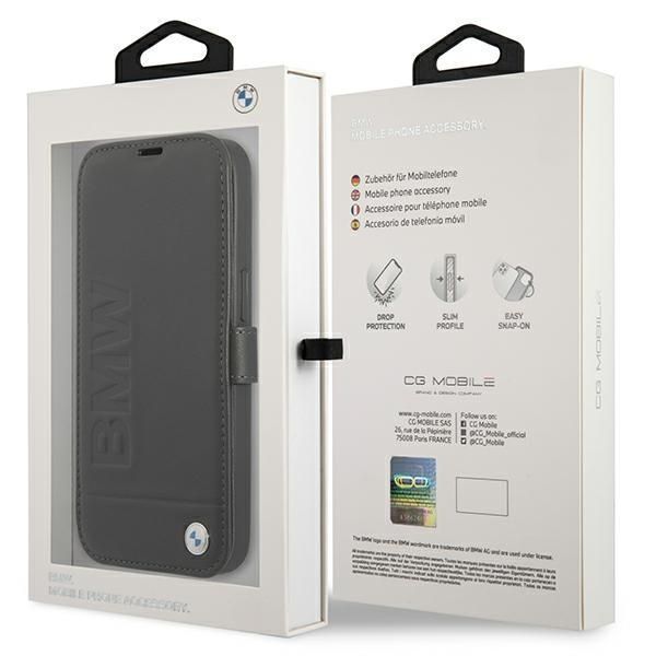 Etui na iPhone 13 Pro BMW Signature, Czarny