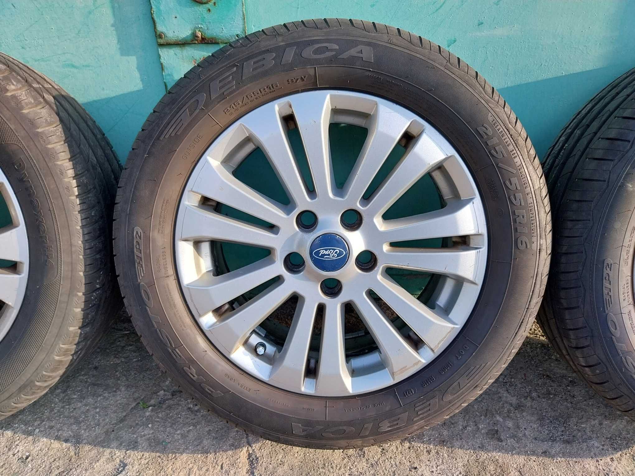 Koła felgi aluminiowe Ford Mondeo Mk4 215/55R16 (Fokus, CMax i inne)