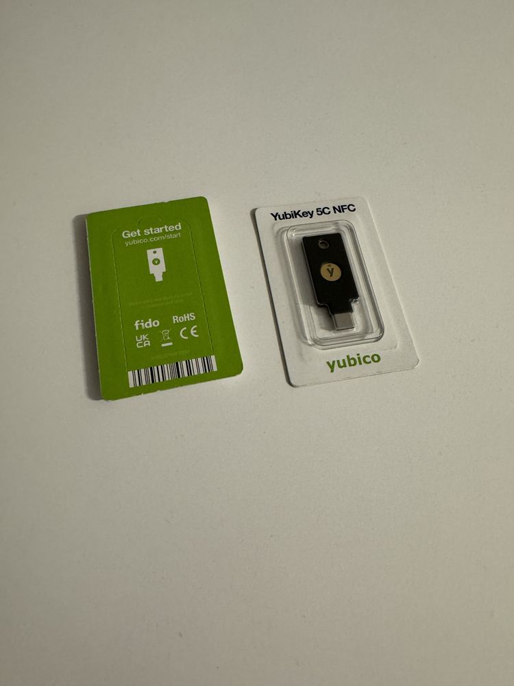 Klucz sprzętowy YubiKey 5C NFC 2 szt