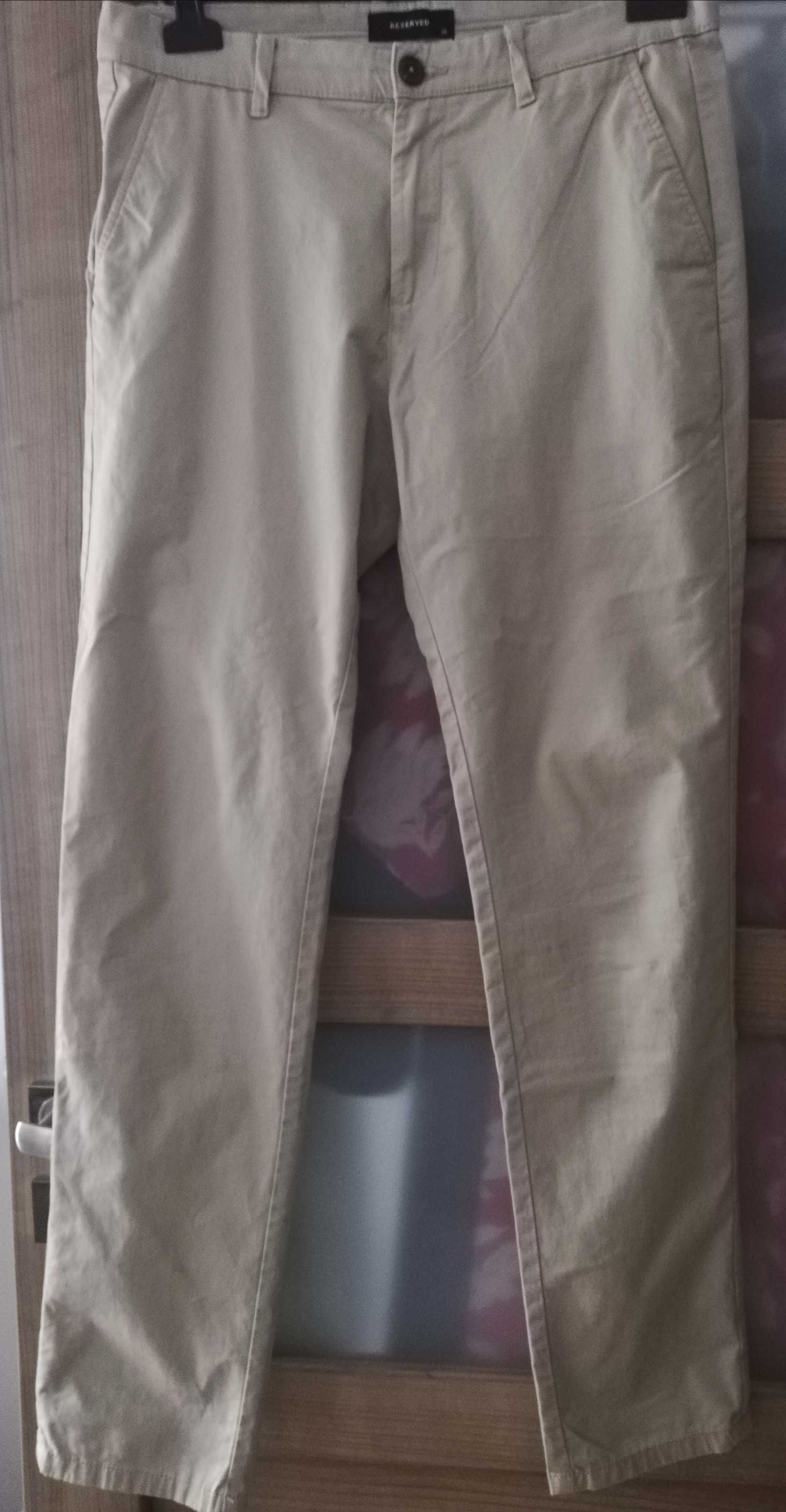 Spodnie chino męskie Reserved rozm.30
