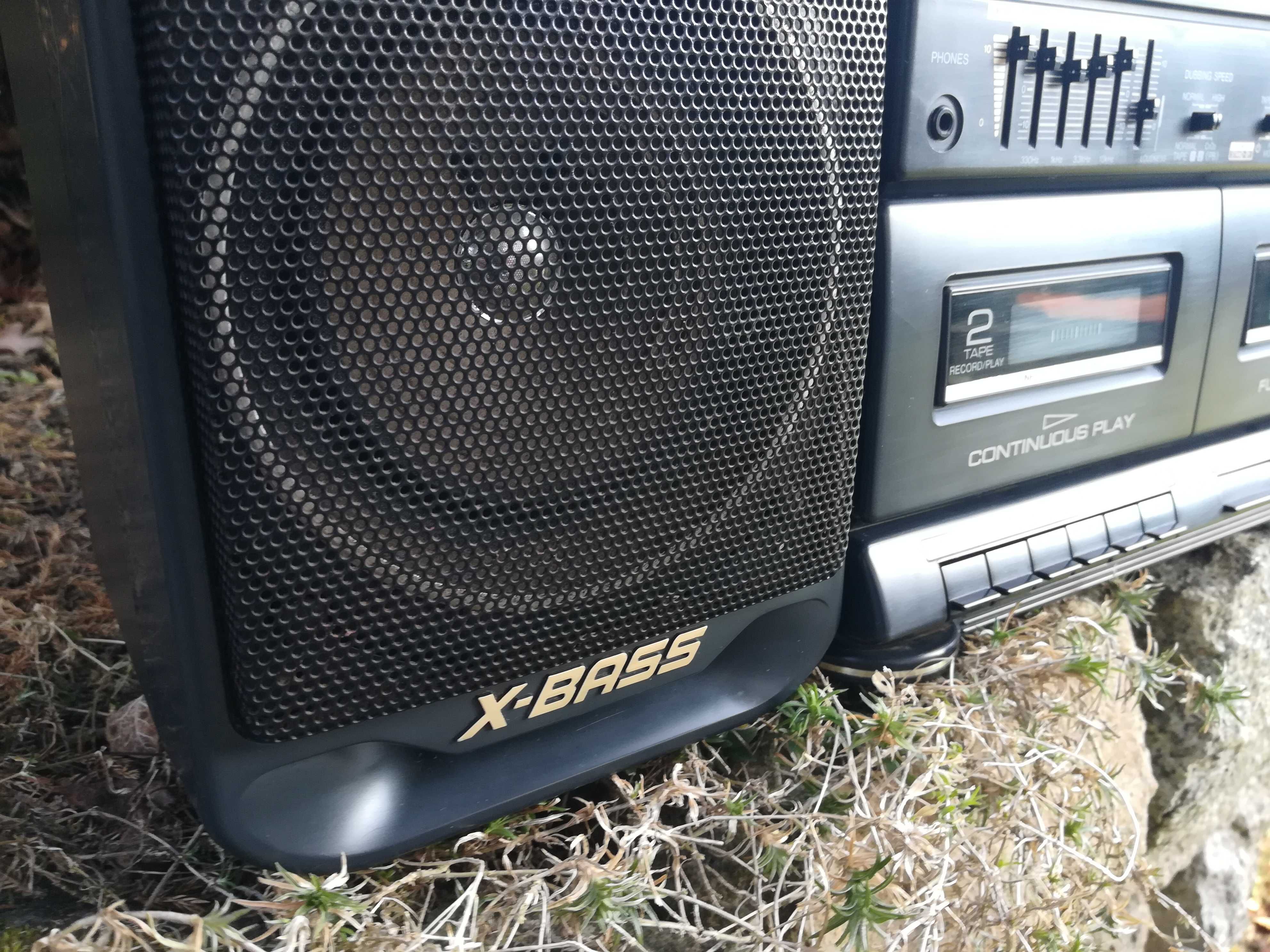 SHARP WF-A500H Japońskie Radio z magnetofonem Boombox PRL Moc 25 W !!!