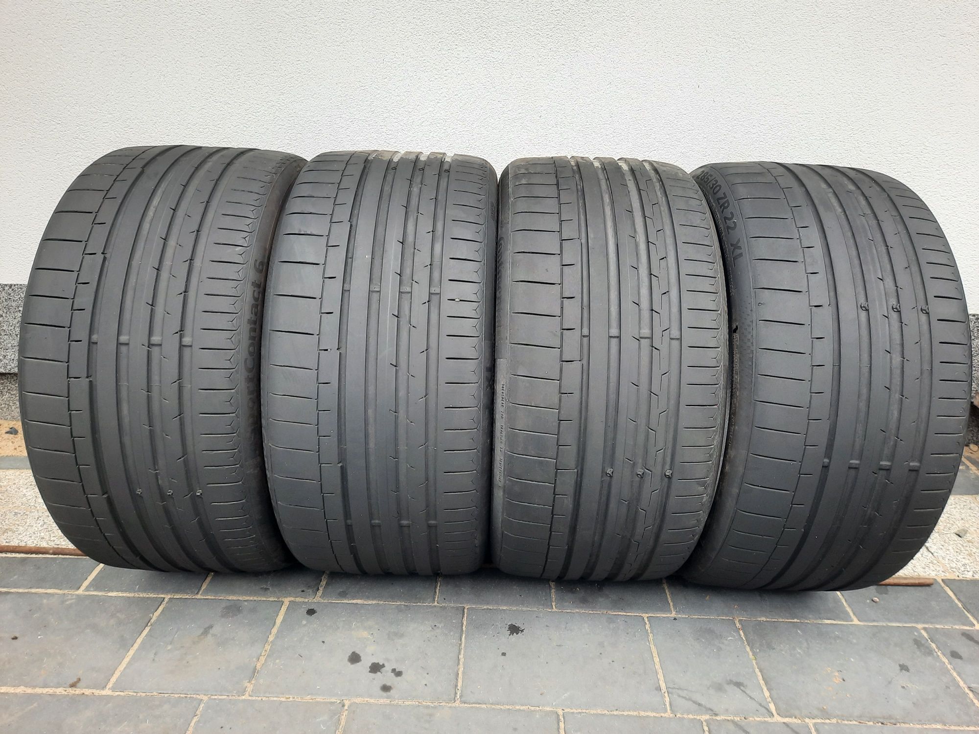 4 opony 285/30 ZR22 XL Continental SportContact 6 4.5mm 2022r