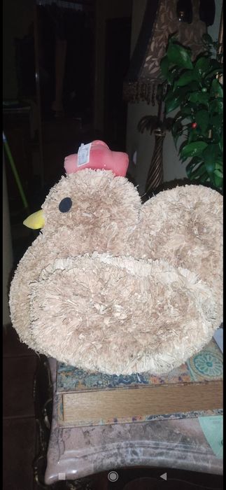 Galinha de palha decoração