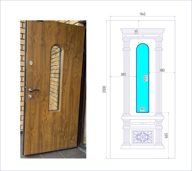 Реставрація вхідних дверей